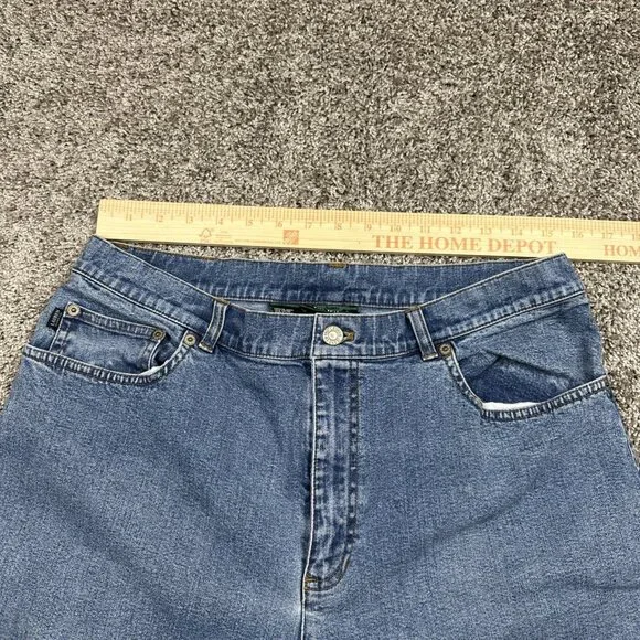 Vintage Lauren Jeans Co Ralph Lauren 14 Stretch Blue Denim Y2K Hong Kong - Picture 5 of 11